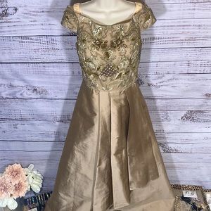 Beautiful tan gown